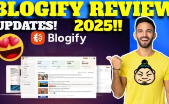 Blogify Review, Blogify Review | Best IA Automated Blog creation, publication and affiliate-monetization| 2025