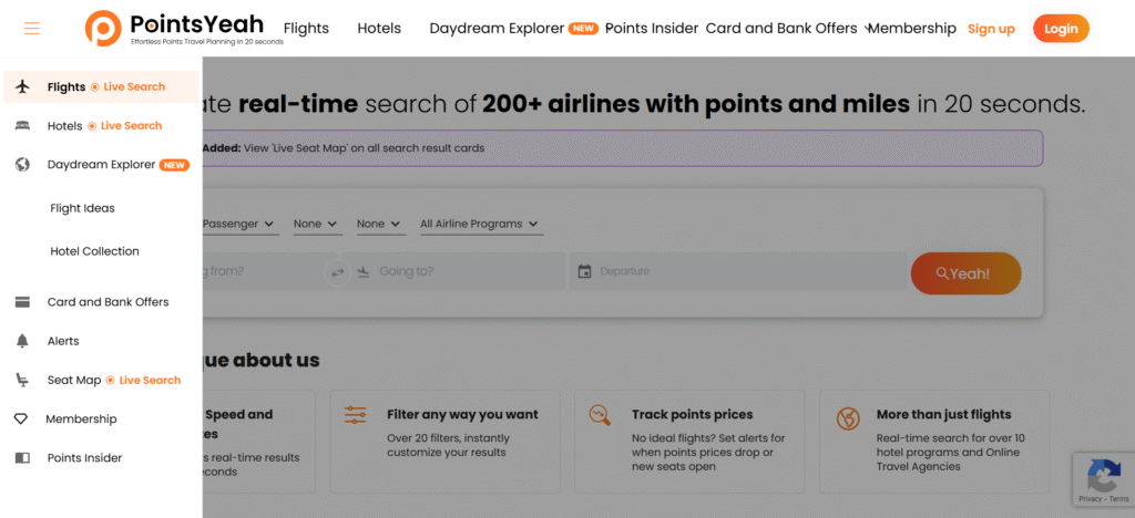 PointsYeah Review 2025: Best Free & Premium Award Search Tool for Flights & Hotels